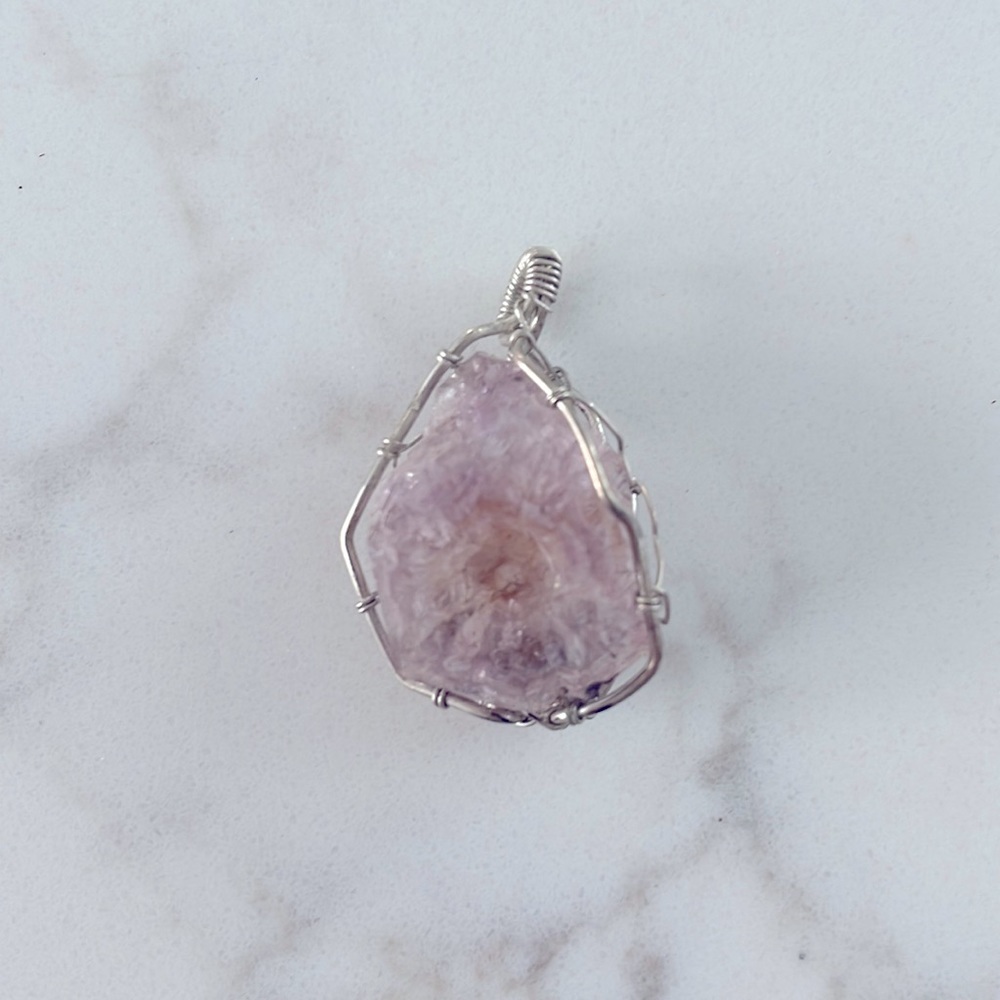 Amethyst Gemstone Pendant